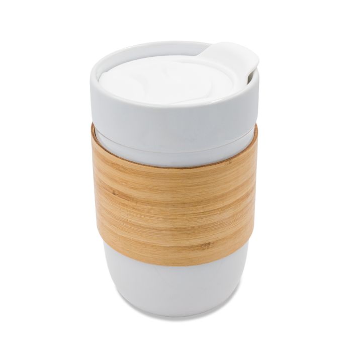 Kubek ceramiczny Skive 500 ml, biały – Gift Design