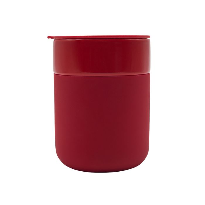 Kubek ceramiczny Caldo 370 ml, czerwony – Gift Design