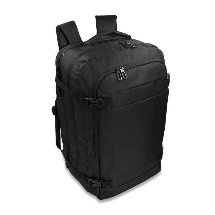 Plecak na laptop 17'' Jordanis, czarny – Gift Design