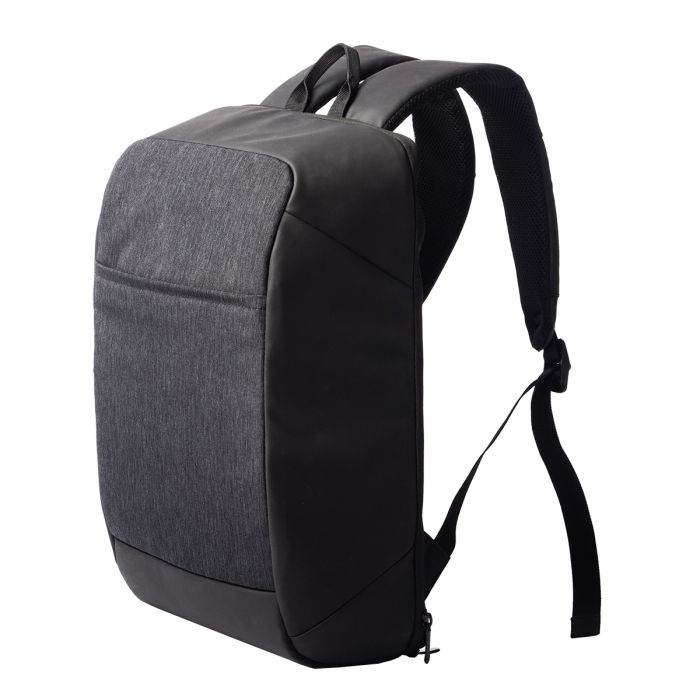 Plecak usztywniany na laptop Indio, grafitowy – Gift Design