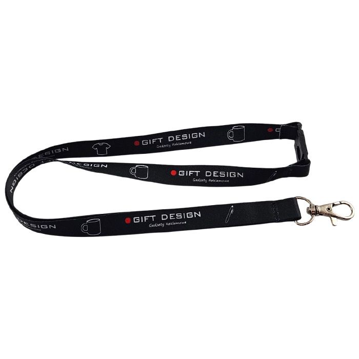 Smycz sublimacyjna 15 mm z bezpiecznikiem – Gift Design
