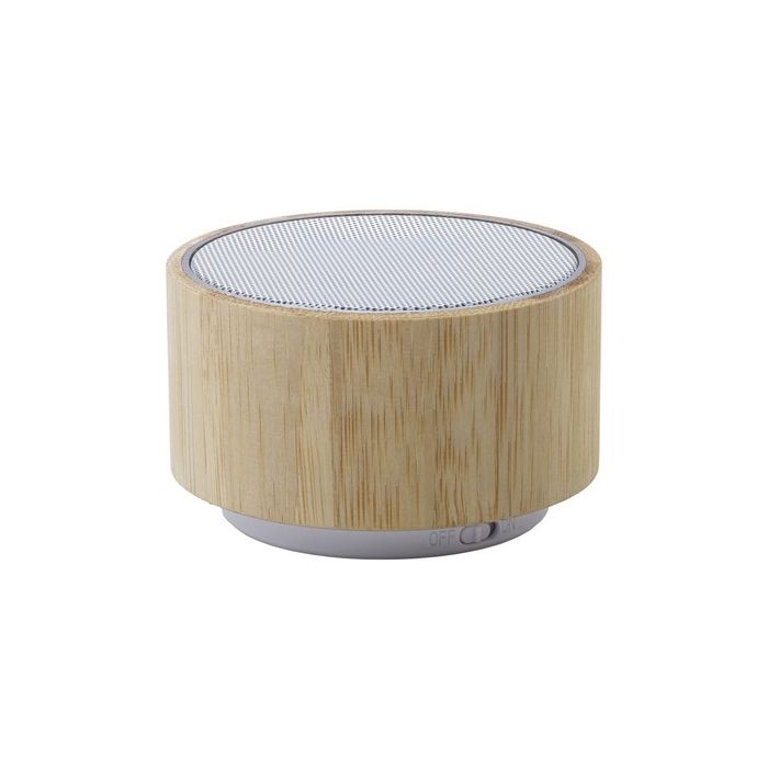 Bambusowy głośnik bezprzewodowy 3W – Gift Design