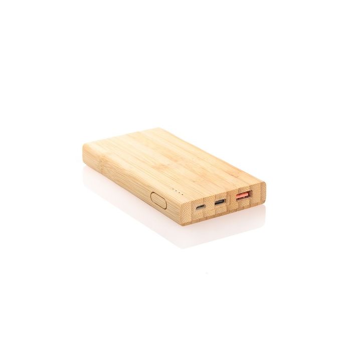 Bambusowy power bank 8000 mAh B'RIGHT | Caroline – Gift Design