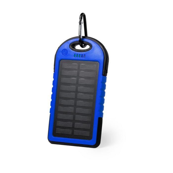Wodoodporny power bank 4000 mAh, ładowarka słoneczna – Gift Design