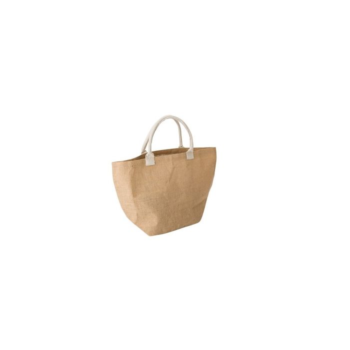 Torba z juty, z bawełnianymi rączkami – Gift Design