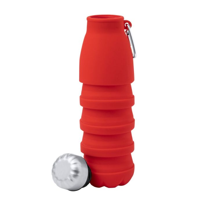 Składana butelka sportowa 550 ml z karabińczykiem – Gift Design