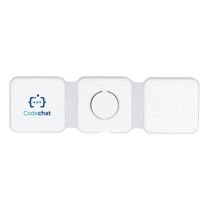 Składana ładowarka bezprzewodowa 15W | Bertie – Gift Design