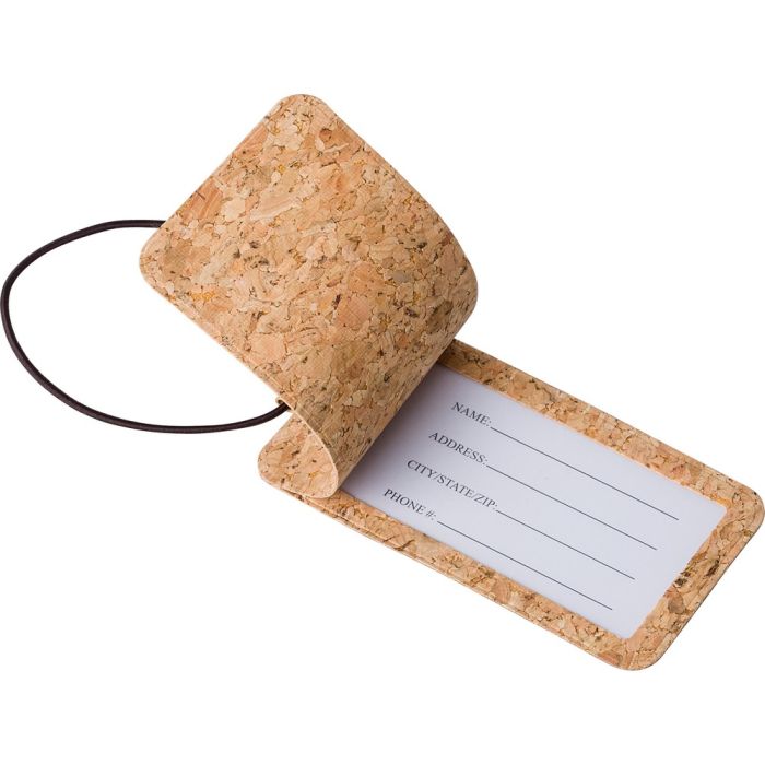 Korkowa zawieszka do bagażu – Gift Design