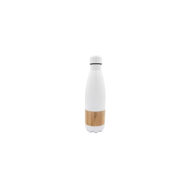 Butelka termiczna 500 ml z bambusowym elementem | Blake – Gift Design