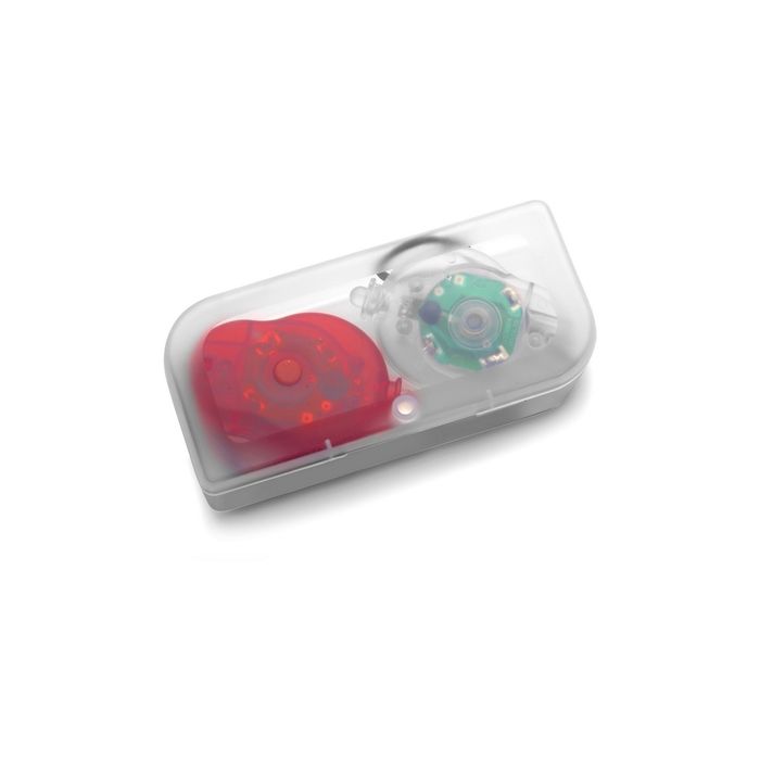 Zestaw lampek rowerowych – Gift Design
