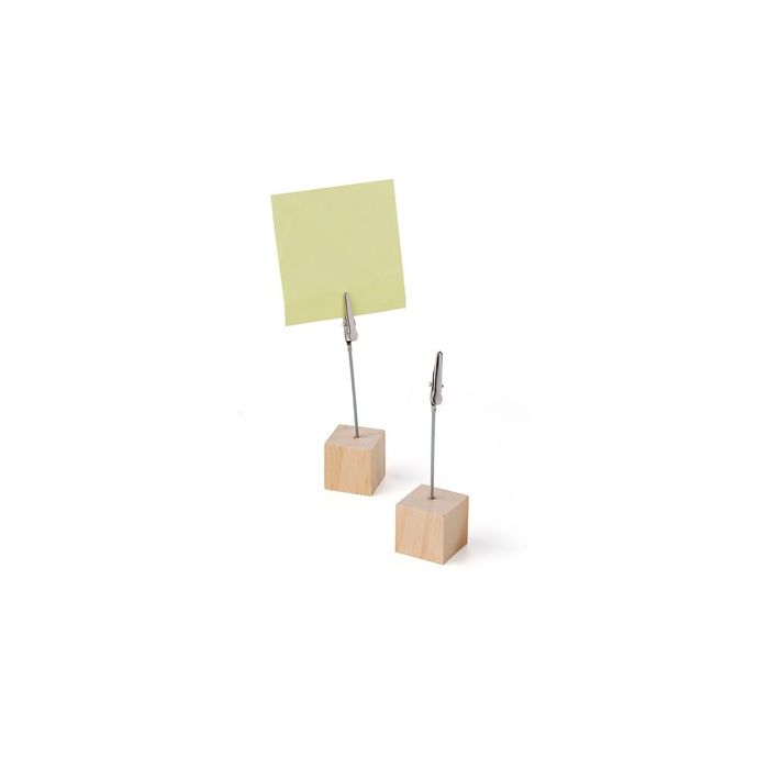 Drewniany uchwyt na notatki lub zdjęcia – Gift Design
