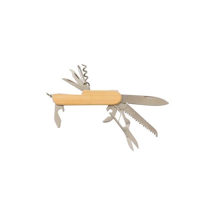 Nóż wielofunkcyjny 9 el., scyzoryk, brelok – Gift Design