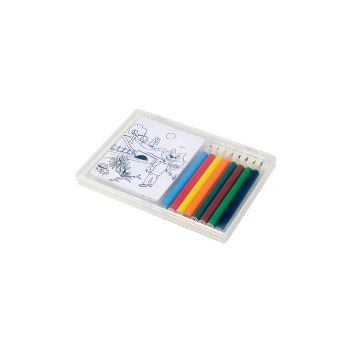 Zestaw do kolorowania, kredki – Gift Design