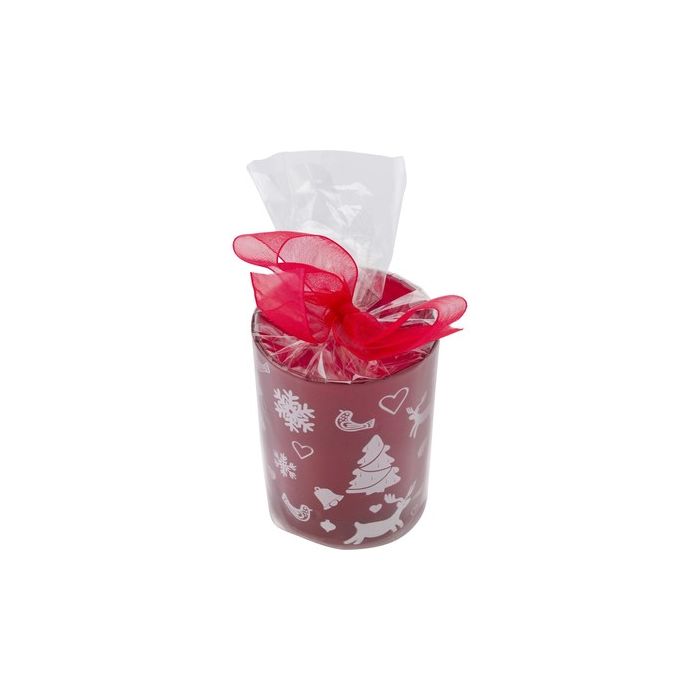 Ozdobny świecznik ze świeczką – Gift Design