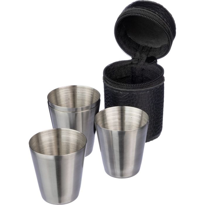 Zestaw metalowych kieliszków – Gift Design
