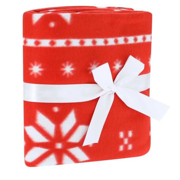 Koc RPET, świąteczny wzór – Gift Design