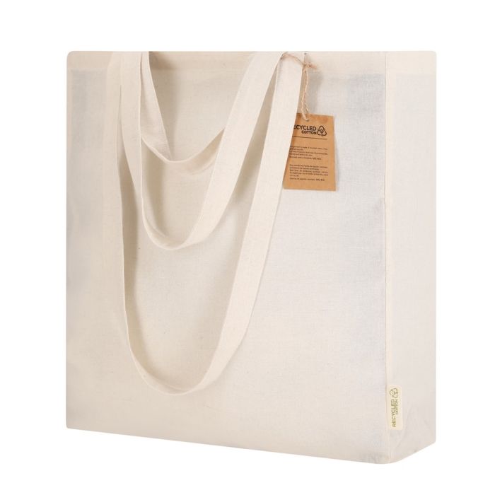 Torba z bawełny z recyklingu na zakupy – Gift Design
