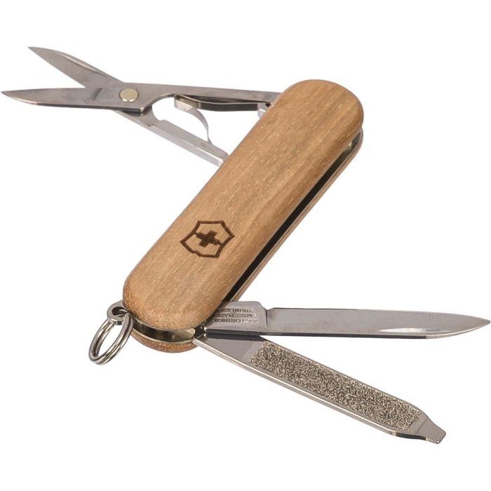 Nóż wielofunkcyjny Victorinox Classic SD Wood – Gift Design