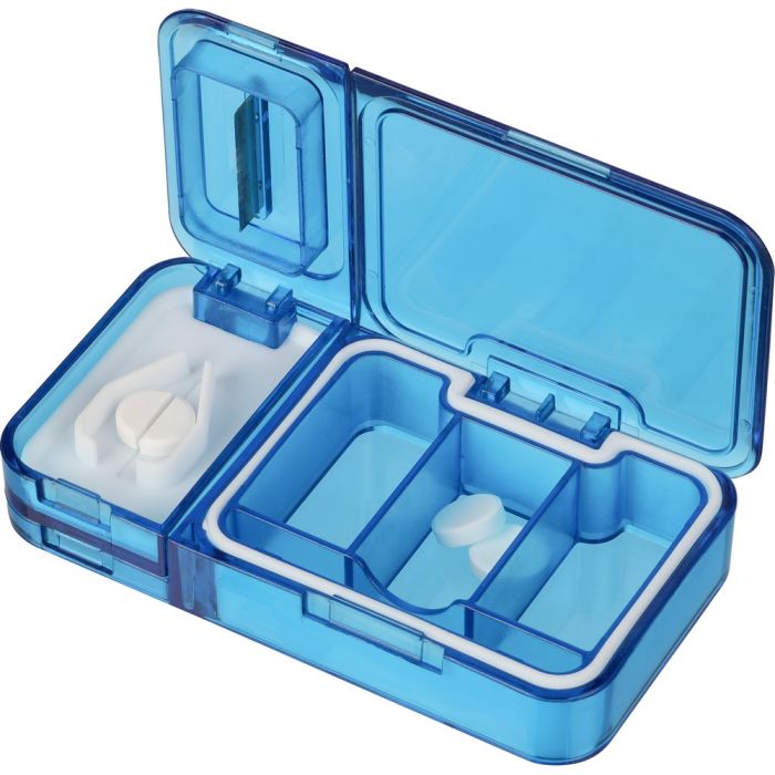 Pojemnik na tabletki z 4 przegrodami – Gift Design
