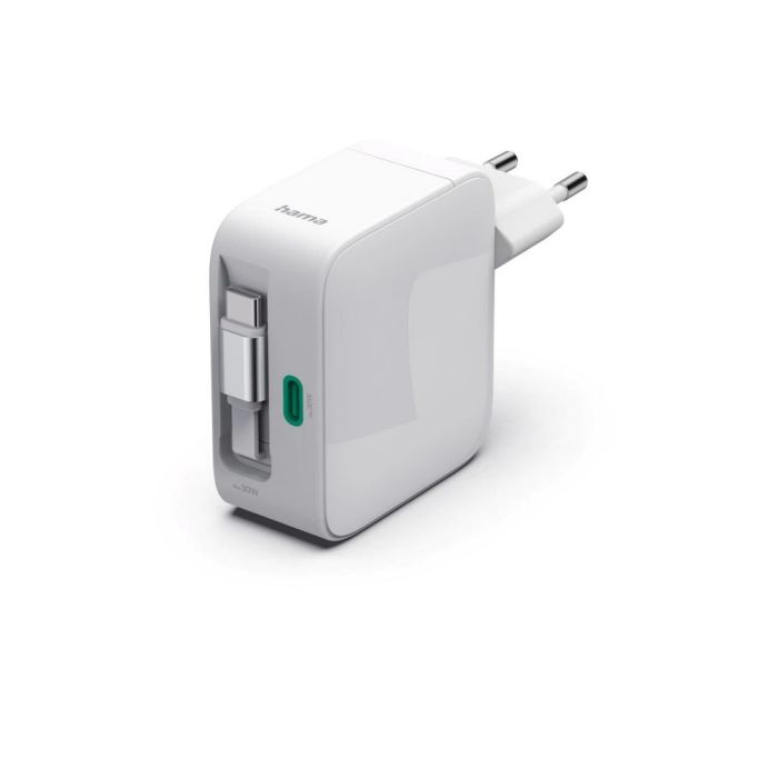 Ładowarka ścienna 30W ze zwijanym kablem Hama – Gift Design