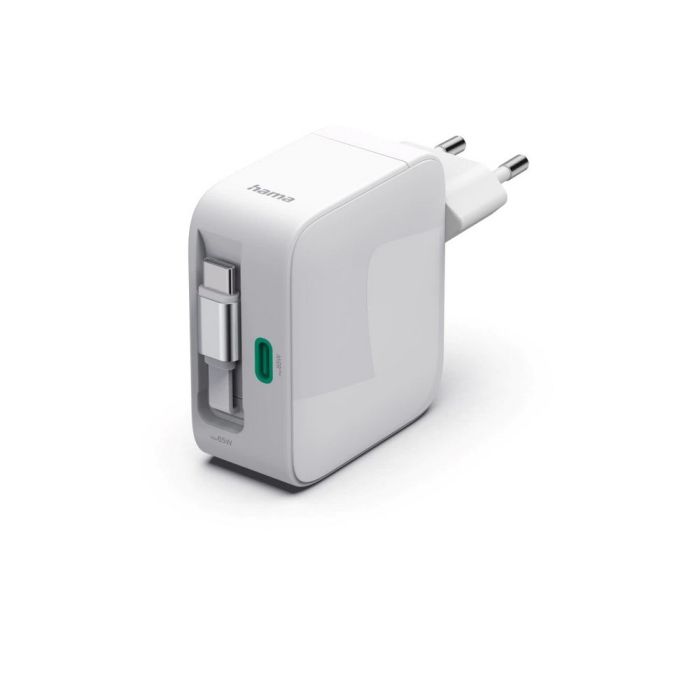 Ładowarka ścienna 65W ze zwijanym kablem Hama – Gift Design