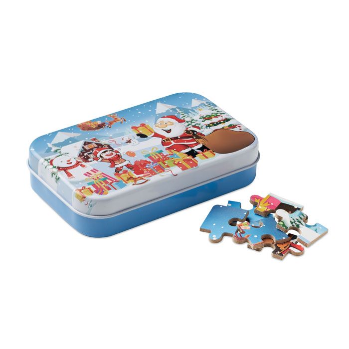 Świąteczne, drewniane puzzle – Gift Design