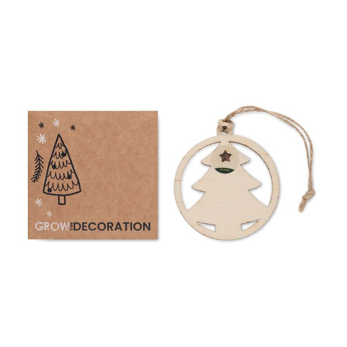 Zawieszka z nasionami świerka – Gift Design
