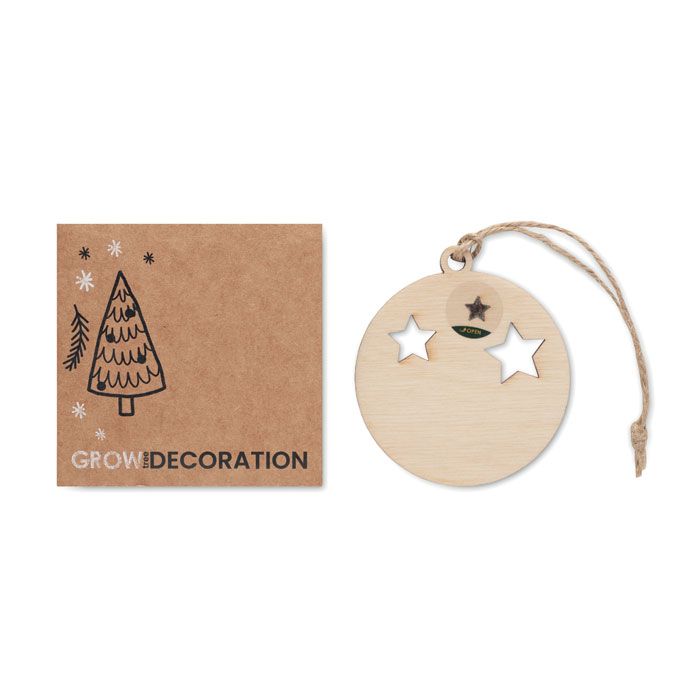 Zawieszka z nasionami świerka – Gift Design