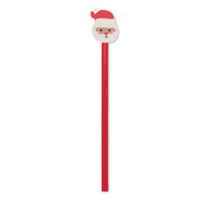 Ołówek świąteczny z gumką – Gift Design
