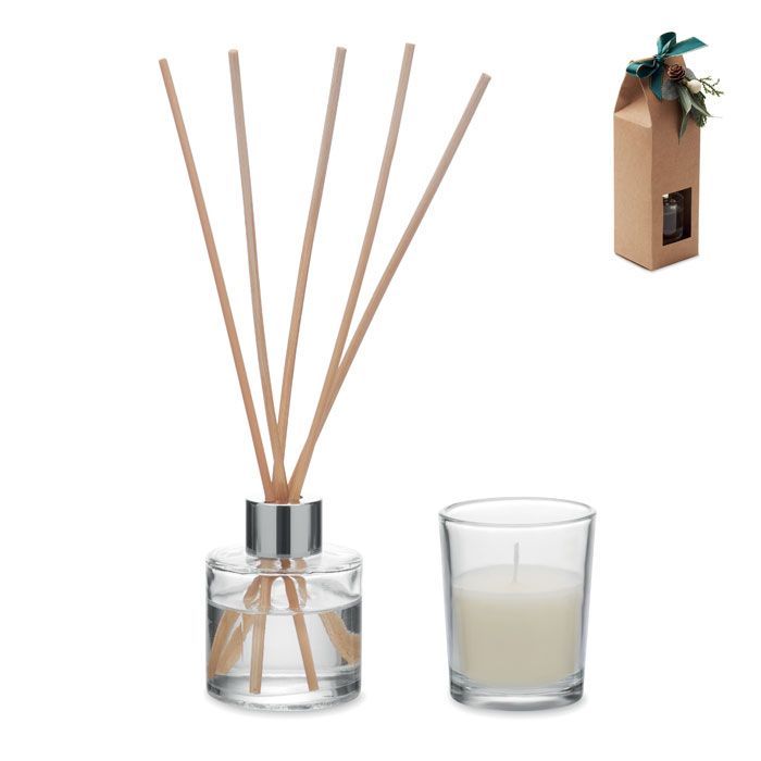 Waniliowy dyfuzor i zestaw świe – Gift Design