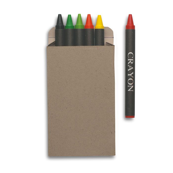 Komplet 6 kredek w pudełku – Gift Design