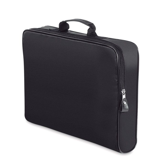 Aktówka z suwakiem. Nylon 70D – Gift Design