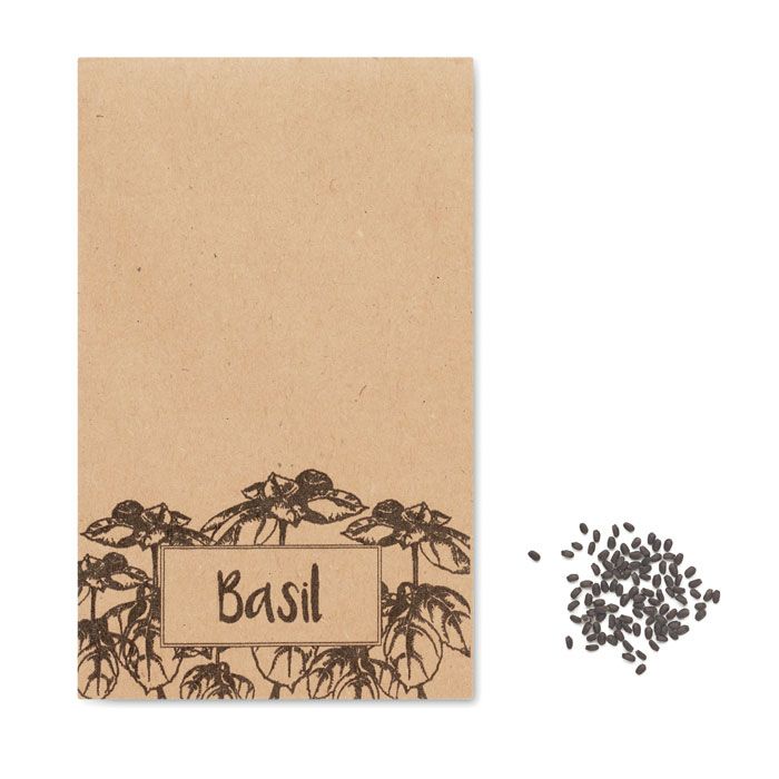 Nasiona bazylii w kopercie – Gift Design