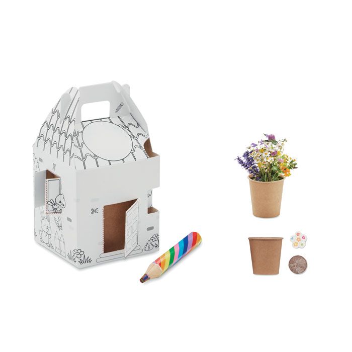 Zestaw do uprawy nasion domek – Gift Design