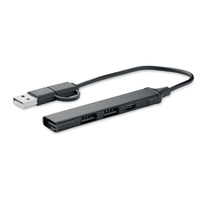 Hub USB z 4 portami 19 cm – Gift Design