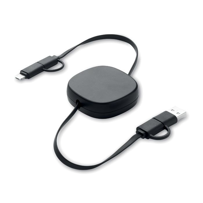 Zwijany kabel ładujący o mocy 6 – Gift Design
