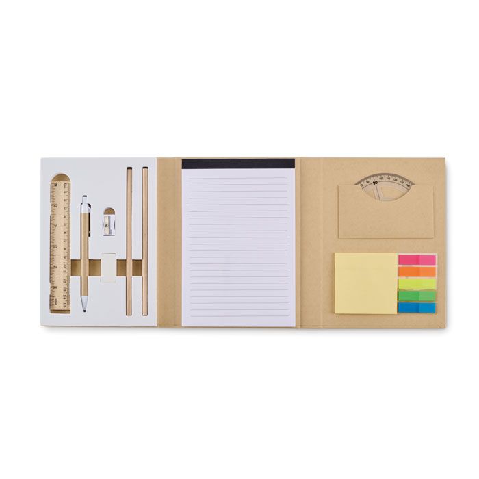 Zestaw piśmienniczy z notesem – Gift Design