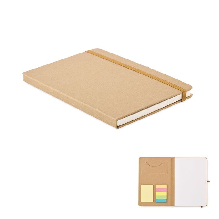 Zestaw z zeszytem A5 z papieru – Gift Design