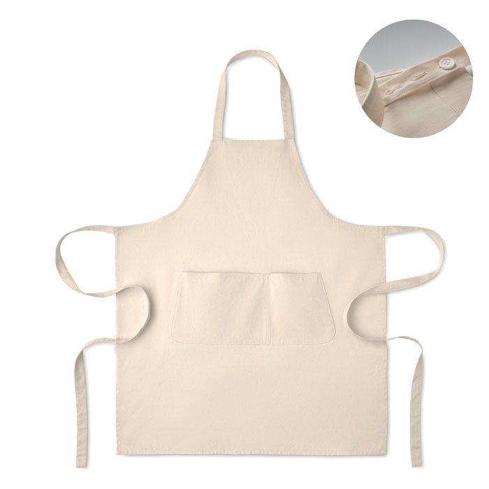 Fartuch bawełna org. 240gr-m² – Gift Design
