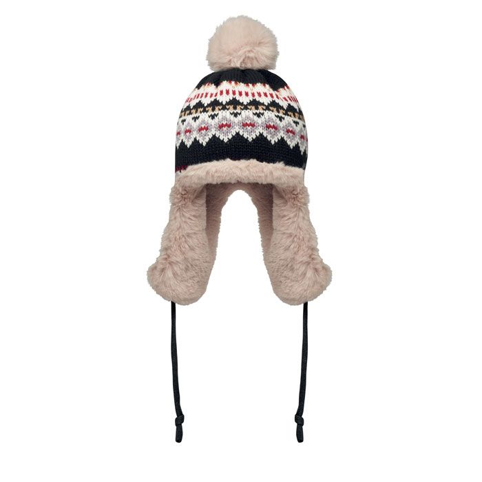 Dzianinowa czapka nauszniki – Gift Design