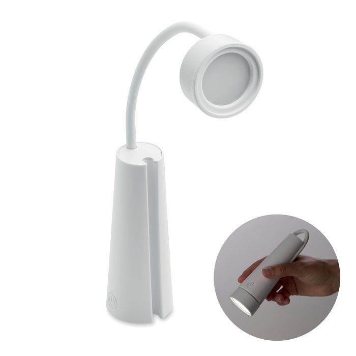lampa biurkowa i latarka 2 w 1 – Gift Design