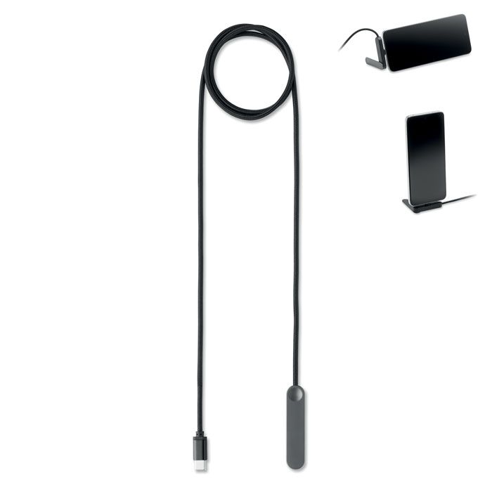 stojak na telefon z kablem USB- – Gift Design