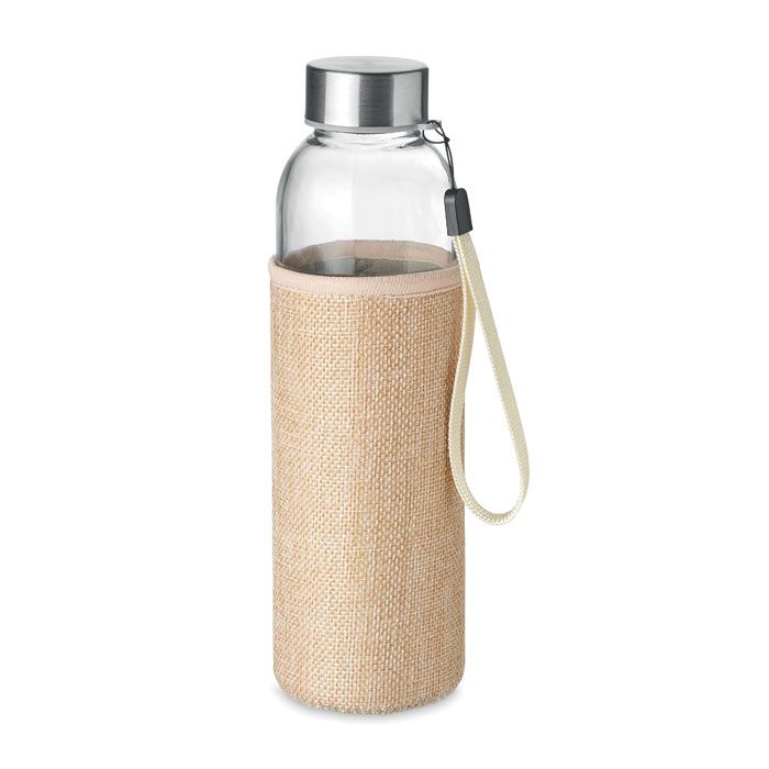 Szklana butelka w etui 500ml – Gift Design