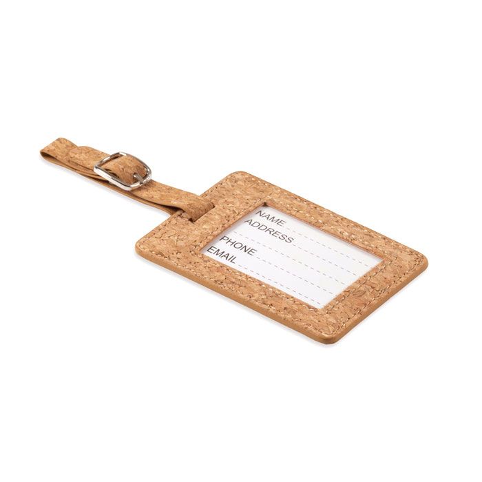 Korkowa przywieszka do bagażu – Gift Design