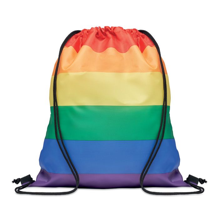 Tęczowa torba na zakupy z RPET – Gift Design