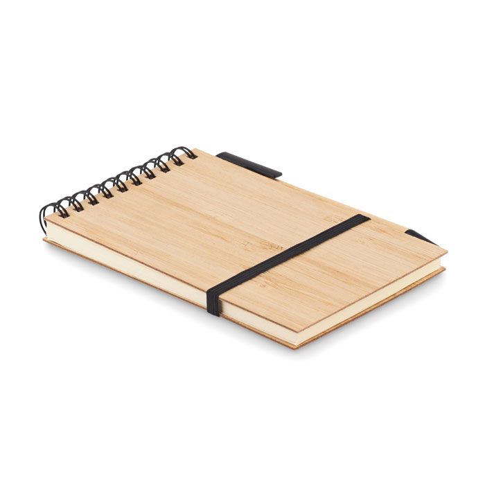 Zestaw notesów bambusowych A6 – Gift Design