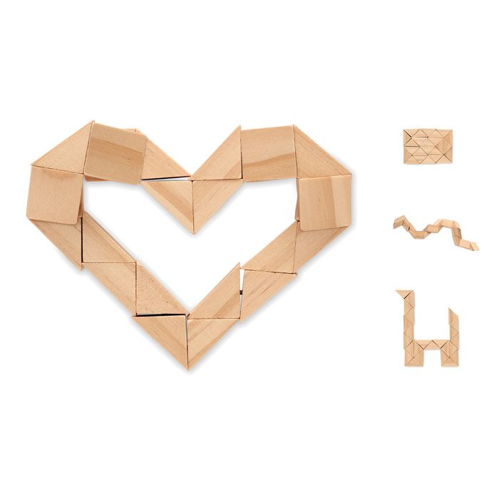 Drewniane puzzle-łamigłówki – Gift Design