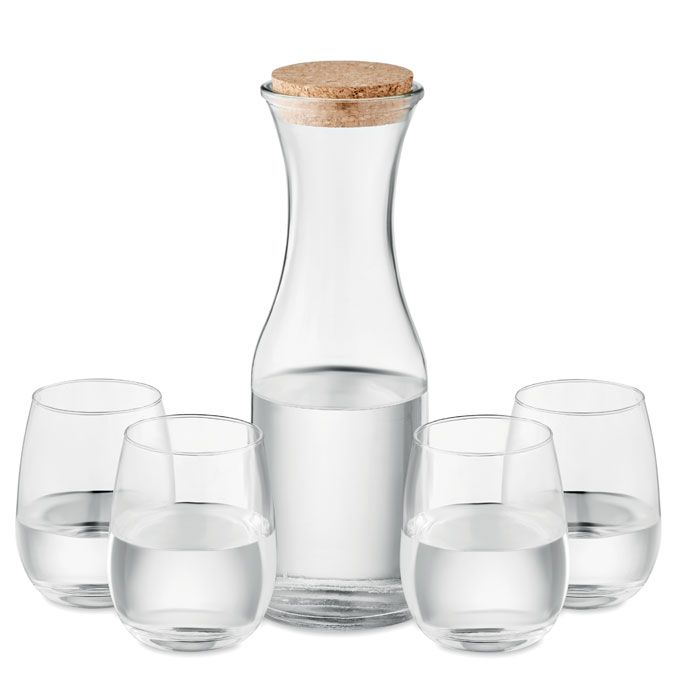 Szklany zestaw do napojów – Gift Design