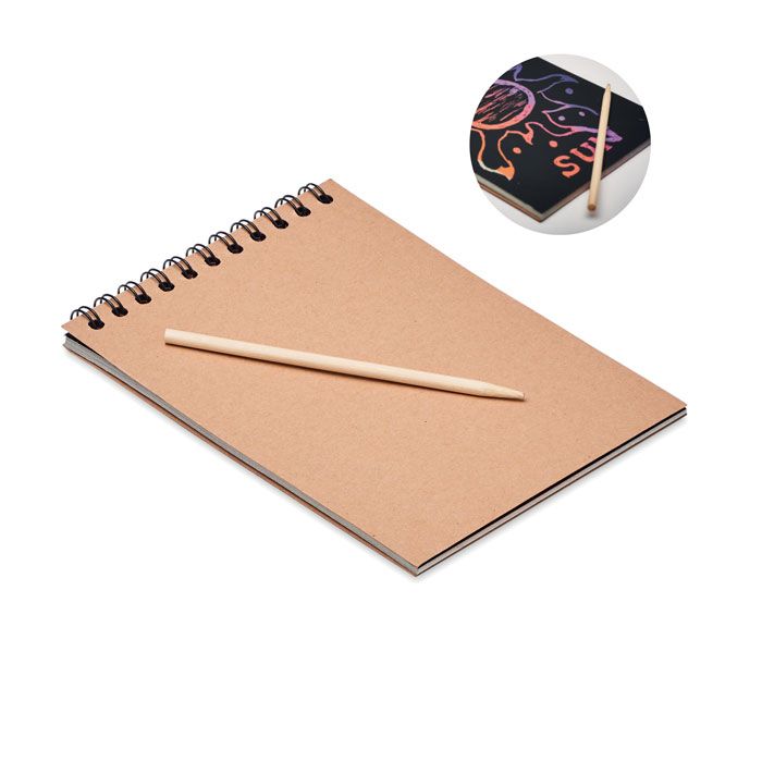 Notes z papierem typu zdrapka – Gift Design