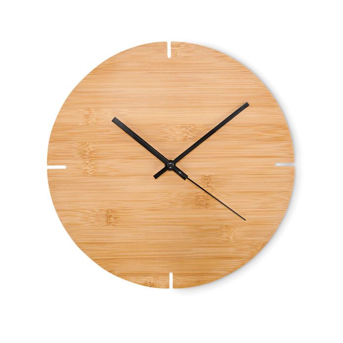 Bambusowy zegar ścienny – Gift Design